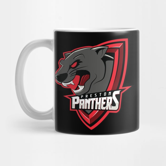 Preston Panthers eSports Logo by BignellArt